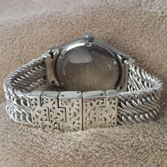 LOIS HILL Watch Pink Face Automatic Sterling Band - Picture 15 of 16